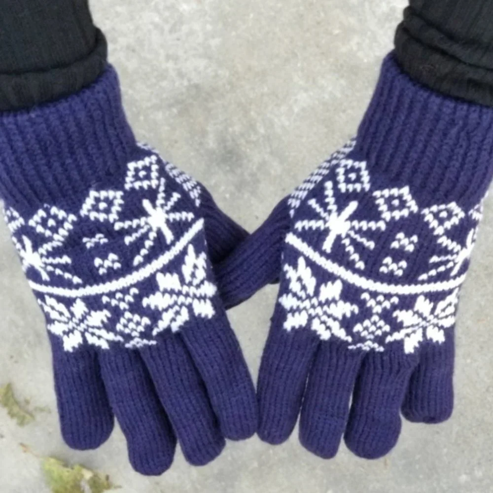 Winter Knit Mittens / Gloves